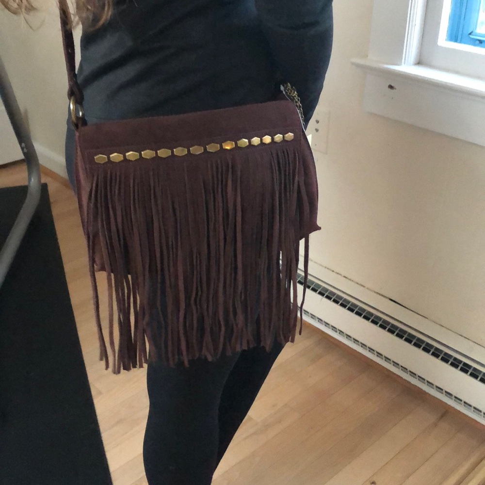 Lucky brand fringe purse